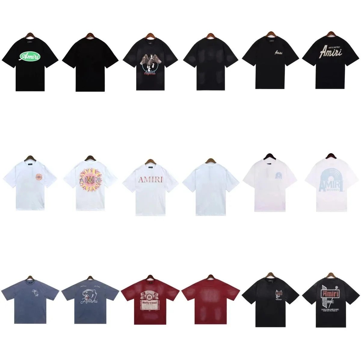 Mens T-Shirts, Printed Fashion Tees, Casual Short Sleeve Polo Shirts, Luxury Hip Hop Streetwear Graphic Shirts, Size S-XL