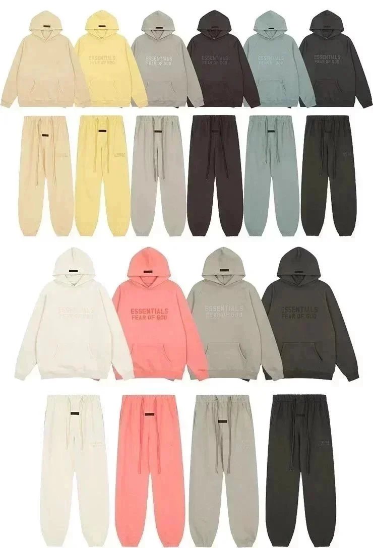 Men's Designer Tracksuits: ESSE Luxury Casual Fashion Long Sleeve Sweatsuit for Men