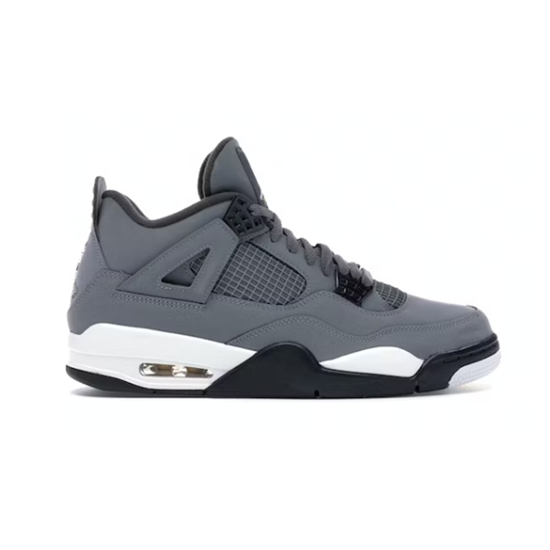 LJR   4 Retro Cool Grey Fashion sneakers