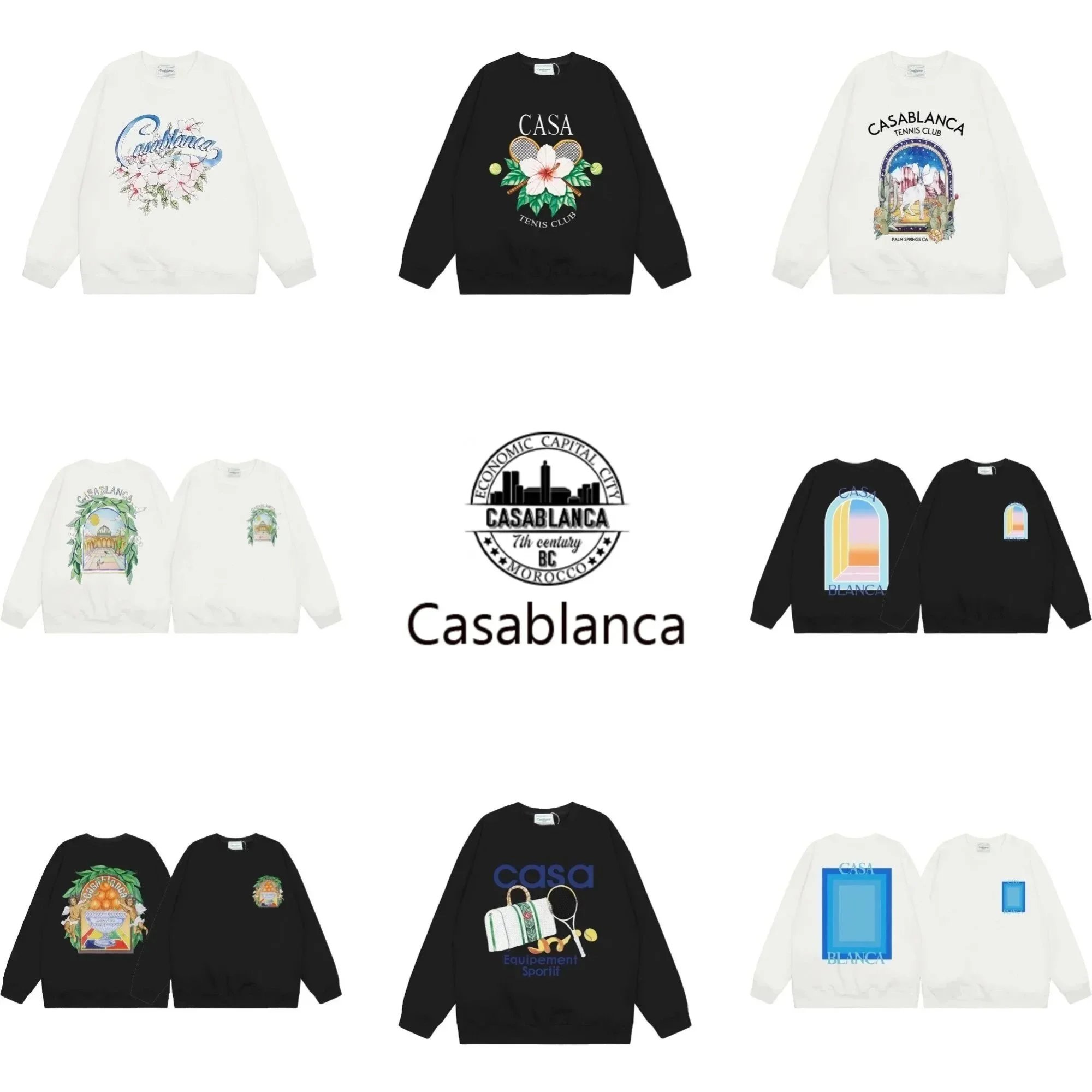 Casa Blanca Mayan Temple Unisex Tennis Club Terry Pullover Hoodie