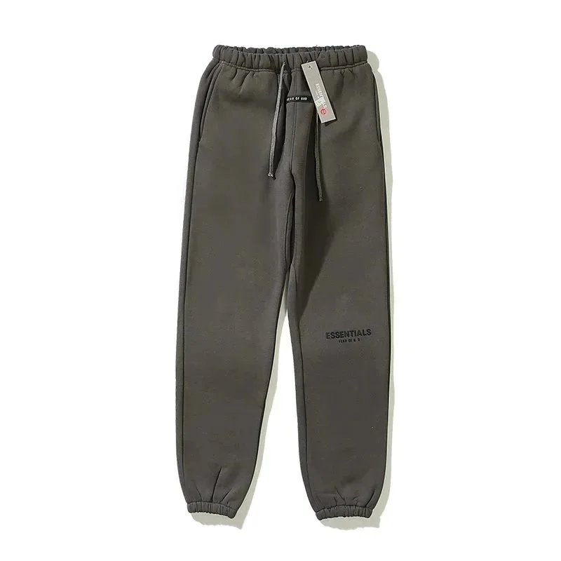 Men's Essentials Letter Print Hooded Sweatshirt Pants Sets Casual Sportswear