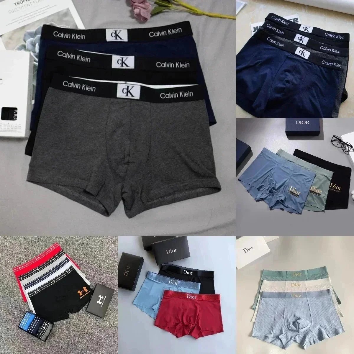 Fashion men's small square underwear 001