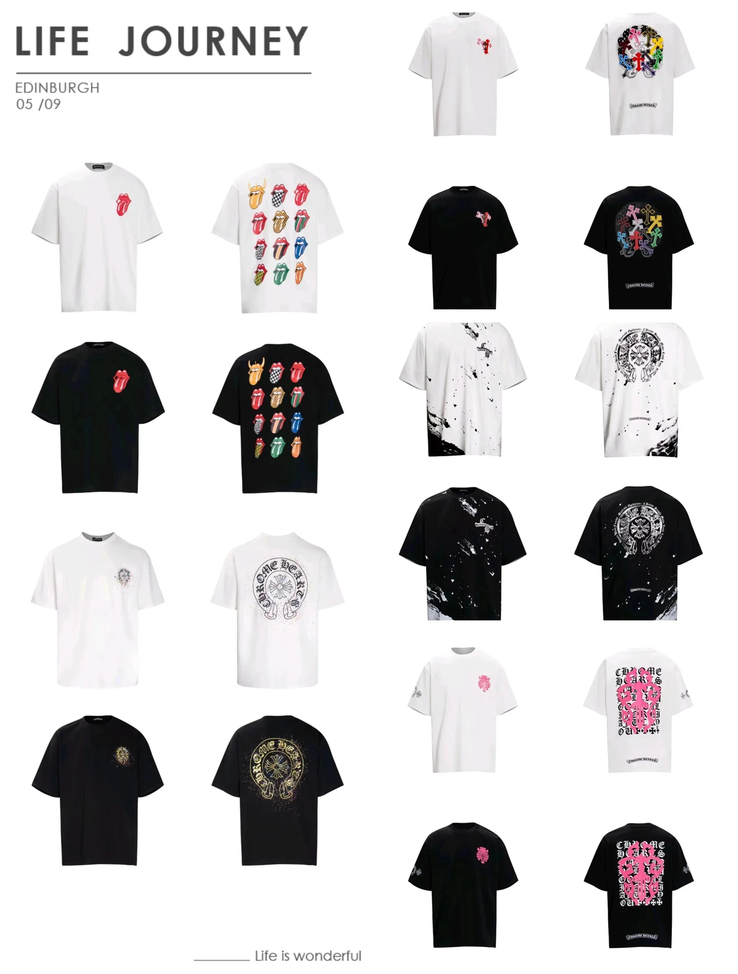Trendy Men's Streetwear T-Shirts - Comfortable Cotton Casual Tops in Various Colors
