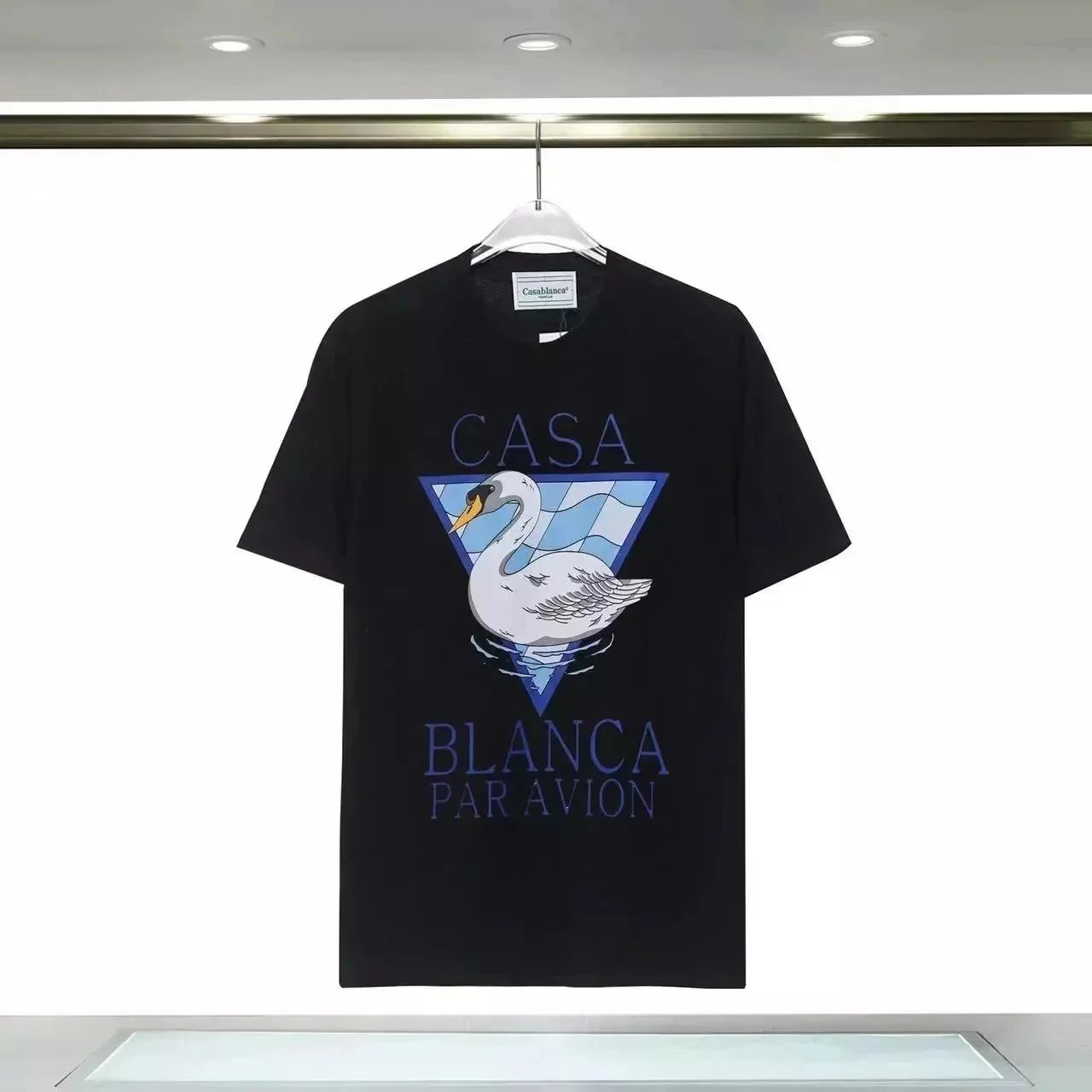 Casablanca Summer New Casablanca Tropical Fruit Print Loose Short Sleeved T-shirt