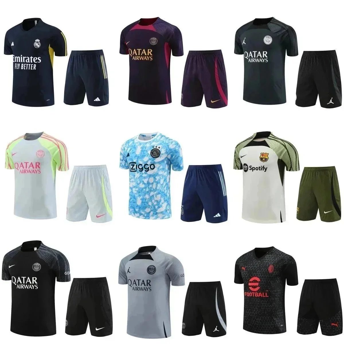 Soccer Uniforms for Adults & Teens: Top & Bottom Sets
