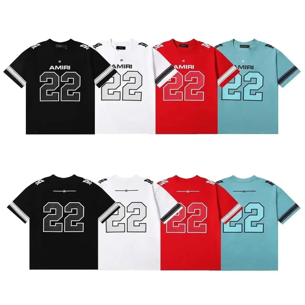 SOLLSALE-AMIRI fashion T-shirt