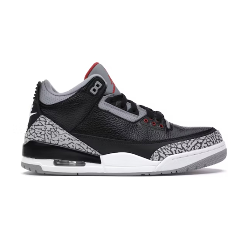 PB   3 Retro Black Cement Casual sneakers