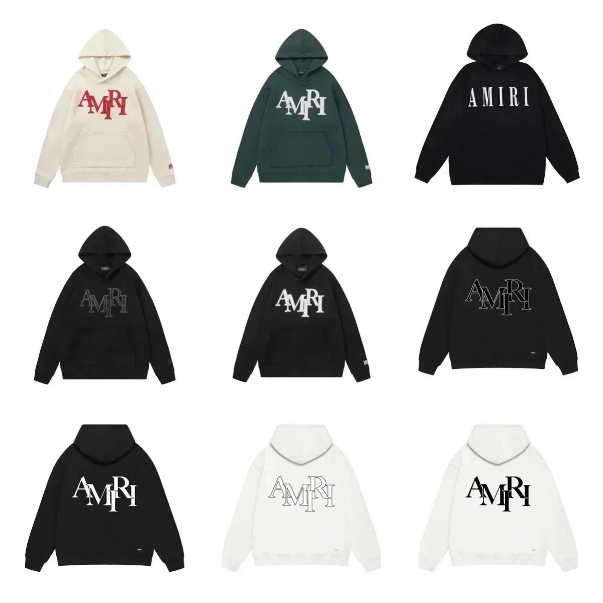 A fashion printed hoodie -1008