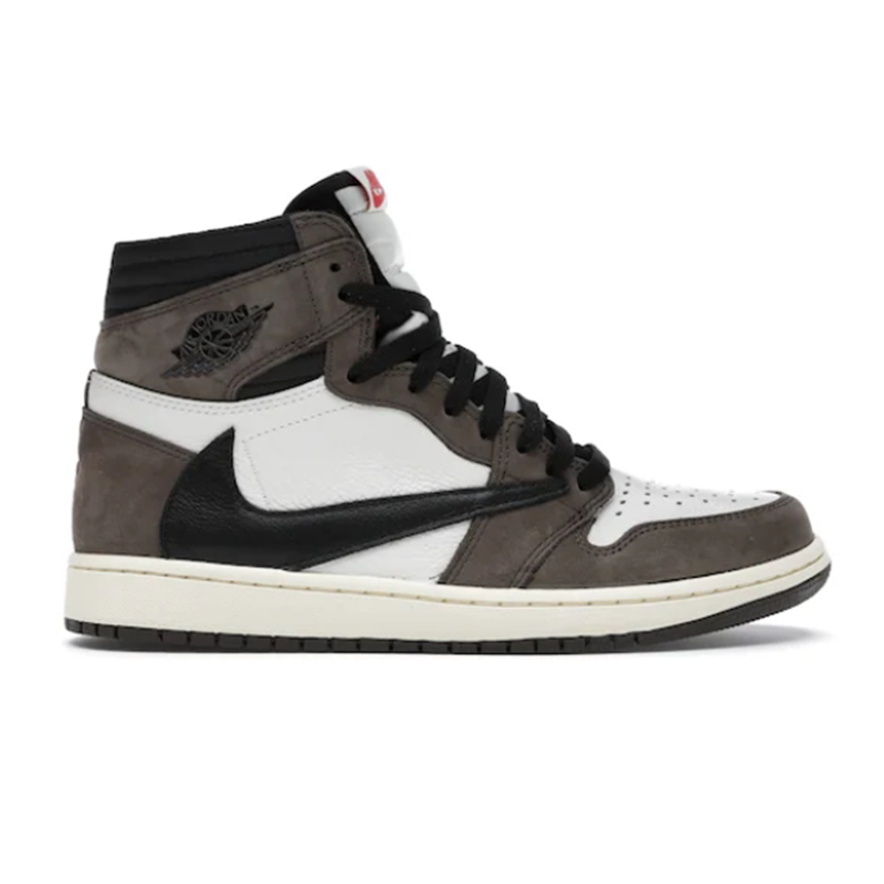 LJR   1 Retro High OG SP Travis Scott MochaFashion sneakers