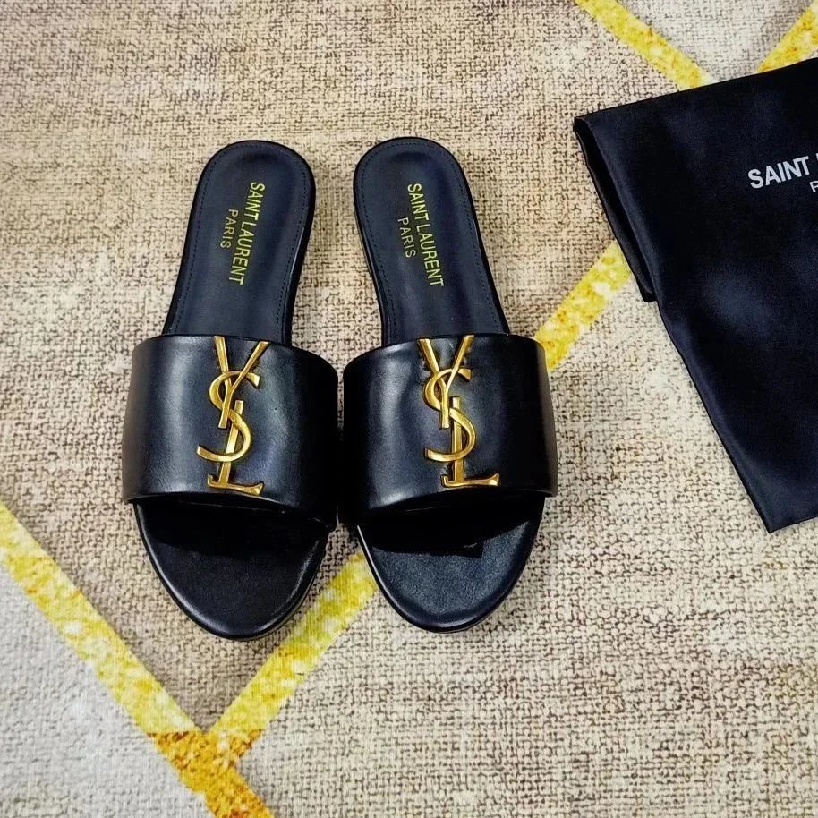 YSL flip flops