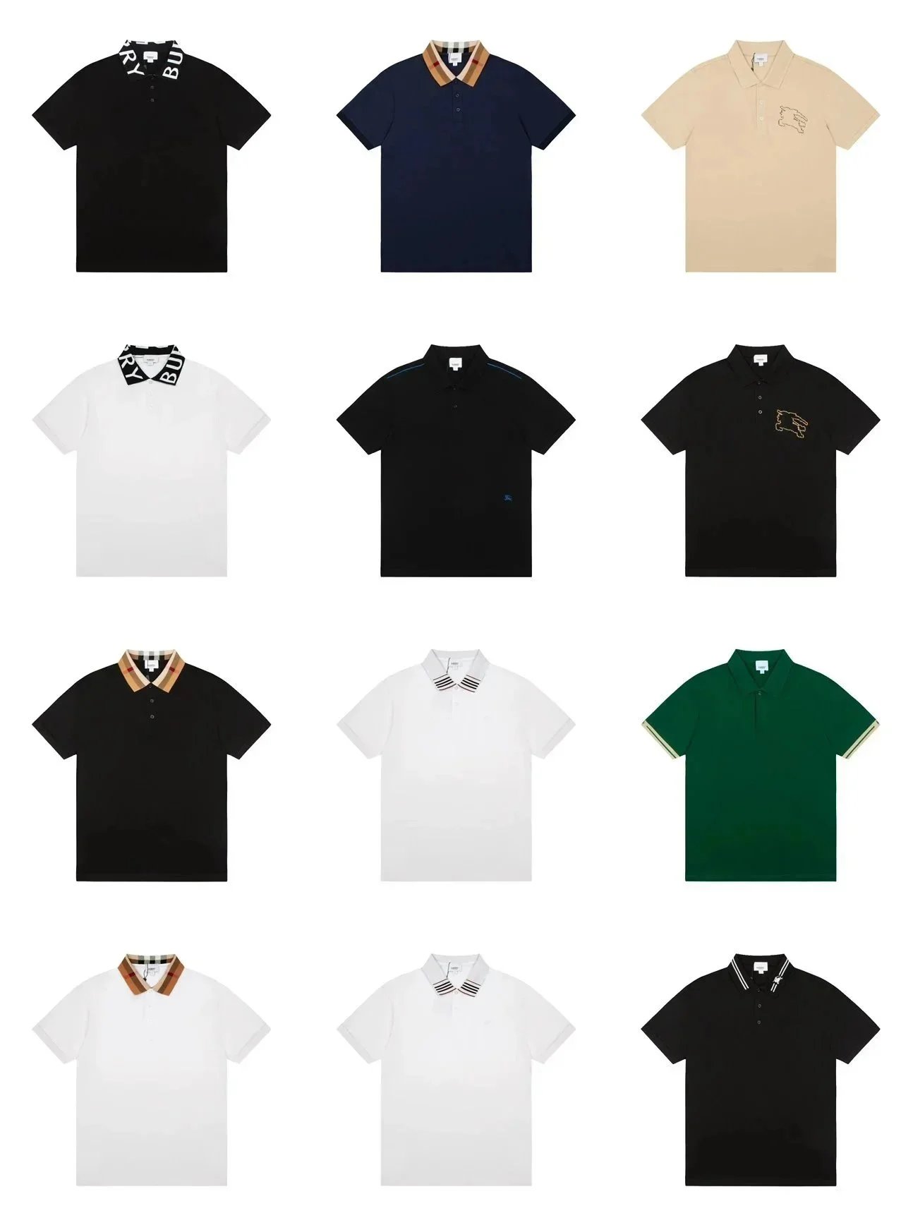 Luxury Jacquard Polo: Short Sleeve Shirt for Men