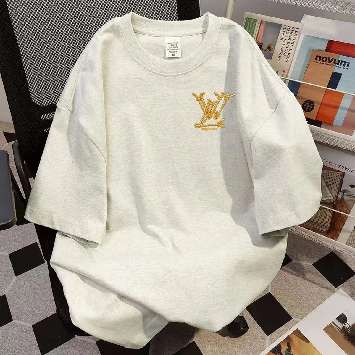 Fashion explosions short sleeve -0904