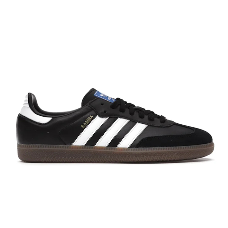 XC   Samba  Black White Gum Fashion sneakers