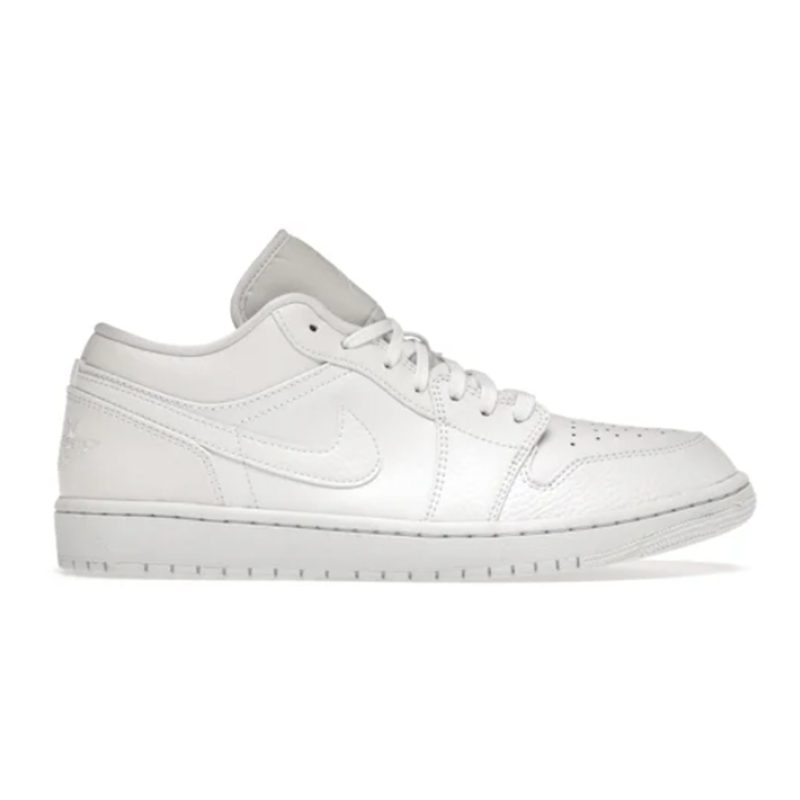 DT   1 Low Triple White Tumbled Leather Casual sneakers