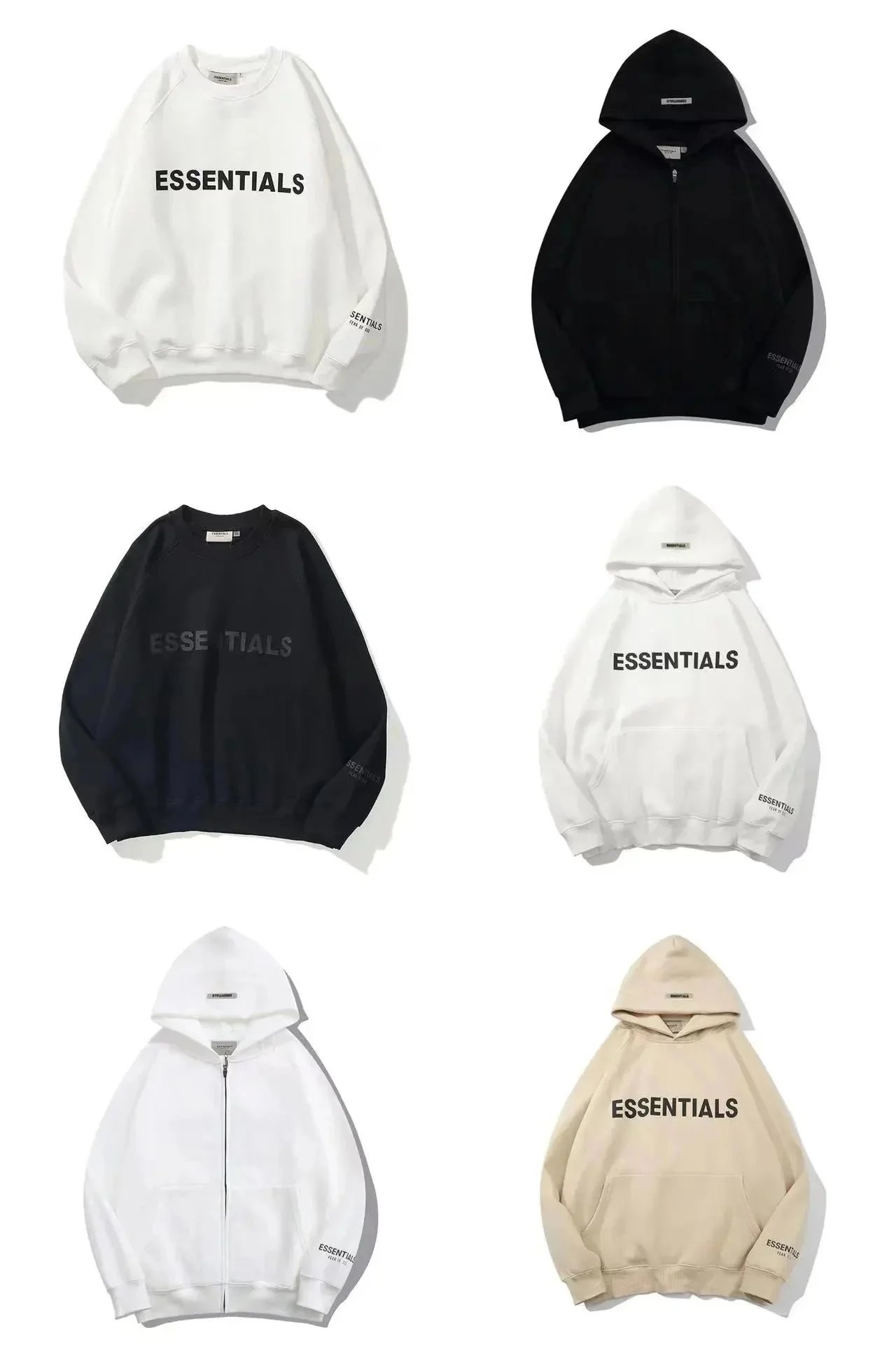 Fashion round neck hooded sweater