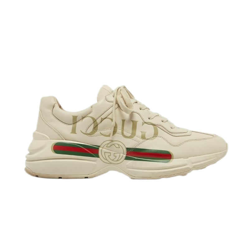 Gucci Rhython Leather Sneaker 'Logo White