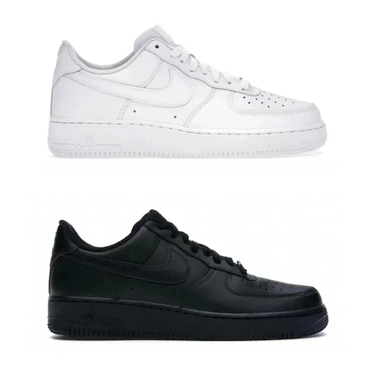 Nike Air Force Black Trainers for Women