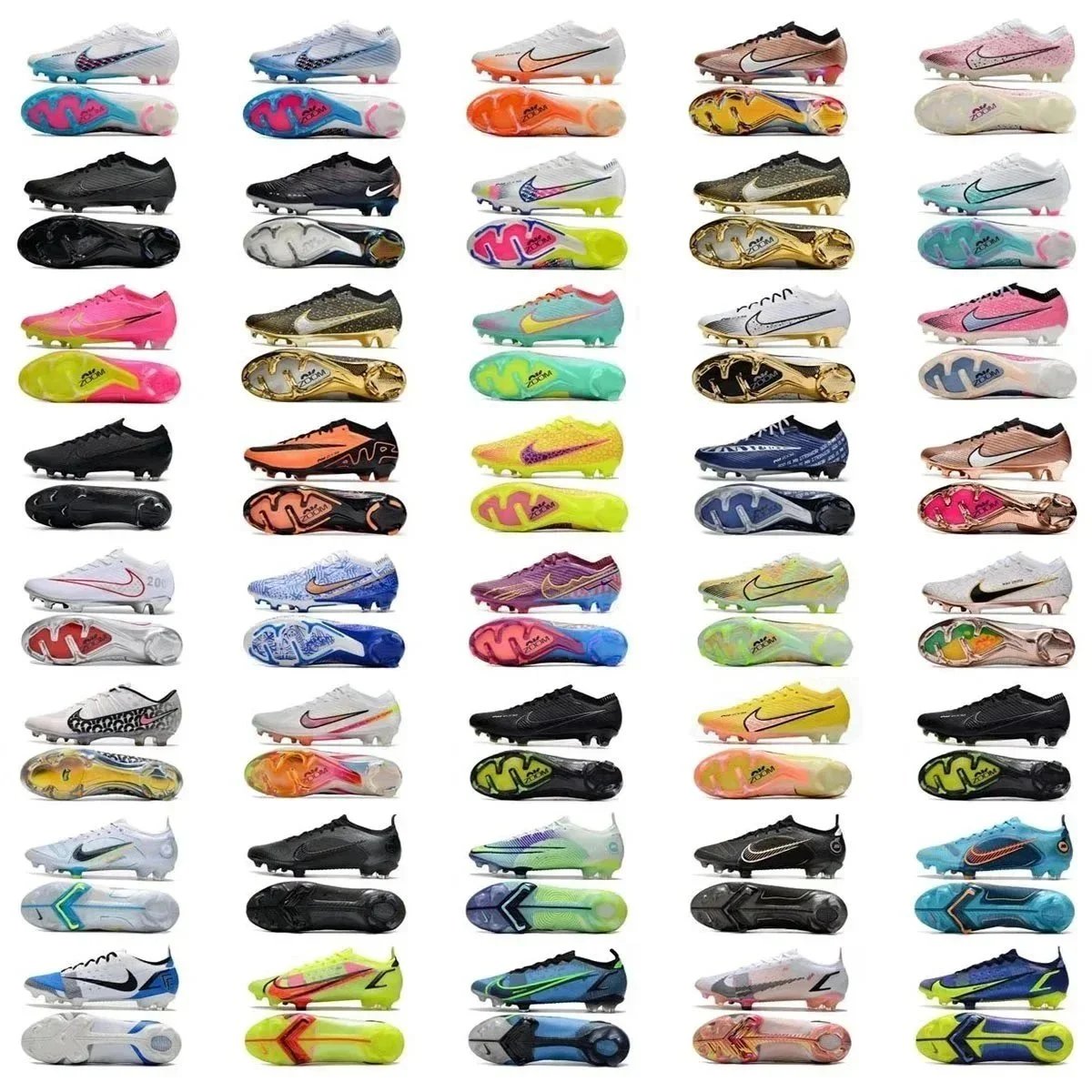 Assassin Low Top Waterproof Knit FG Football Cleats （1）Casual sneakers