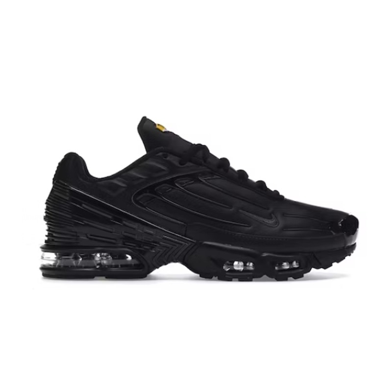 Plus 3 Leather Black