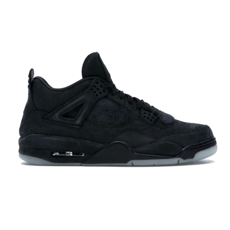 4 Retro Kaws BlackFashion sneakers