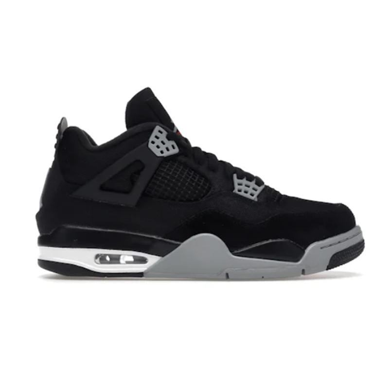 4 Retro SE Black CanvasFashion sneakers