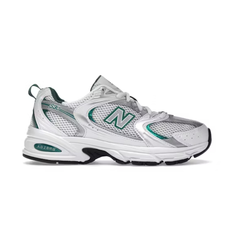 530 White Silver Green
