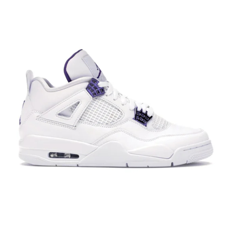 4 Retro Metallic PurpleFashion sneakers