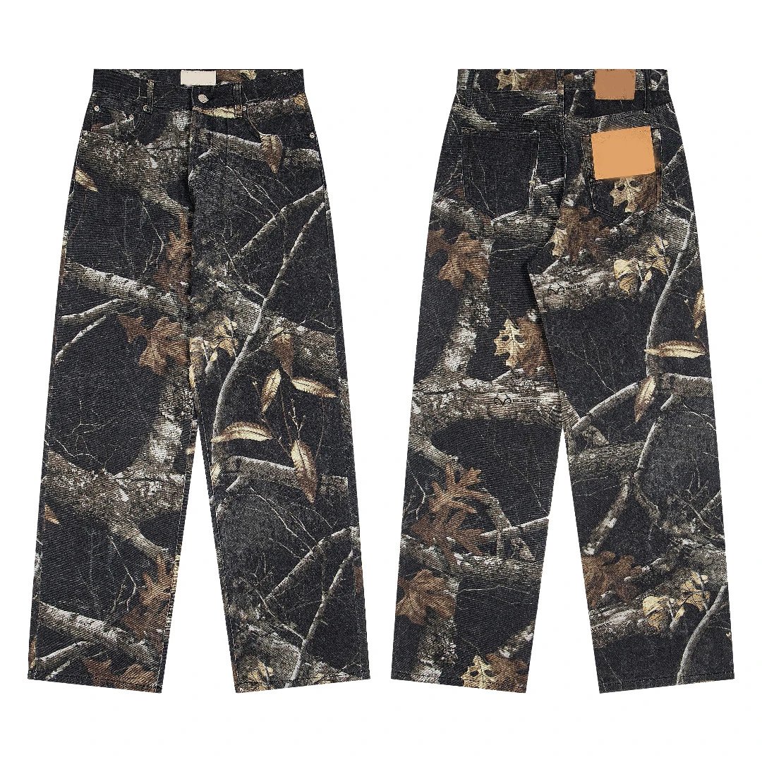 FW23 BIG OL' JEAN REALTREE EDGE树枝满印宽松版型牛仔裤男女款