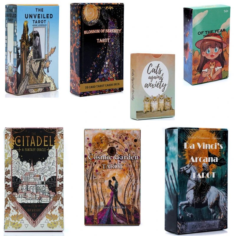tarot cards 英文塔罗牌 神谕卡 桌游卡牌游戏卡 oracle2025
