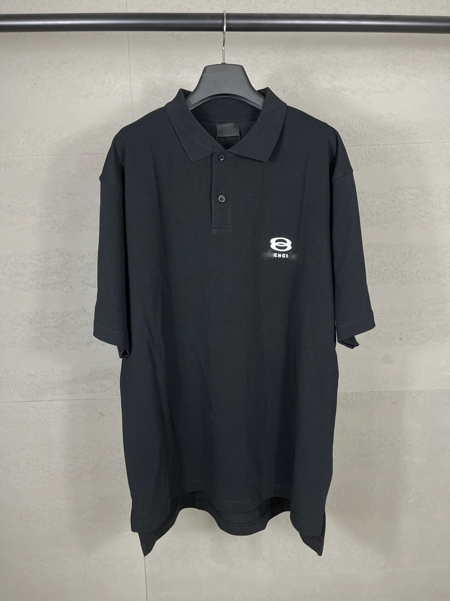 2025夏季巴黎双环经典LOGO刺绣POLO衫短袖T宽松休闲男女款情侣