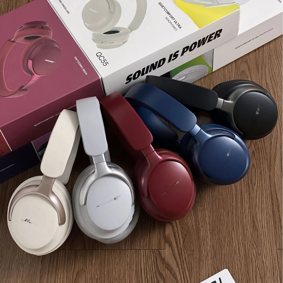 新款QC55ANC头戴式蓝牙降噪耳机QC65适用于Bose QC无线耳机