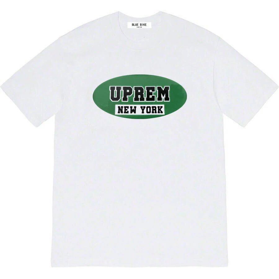 22SS NEW YORK TEE 纽约城市大字母LOGO印花短袖T恤夏季圆领T恤男