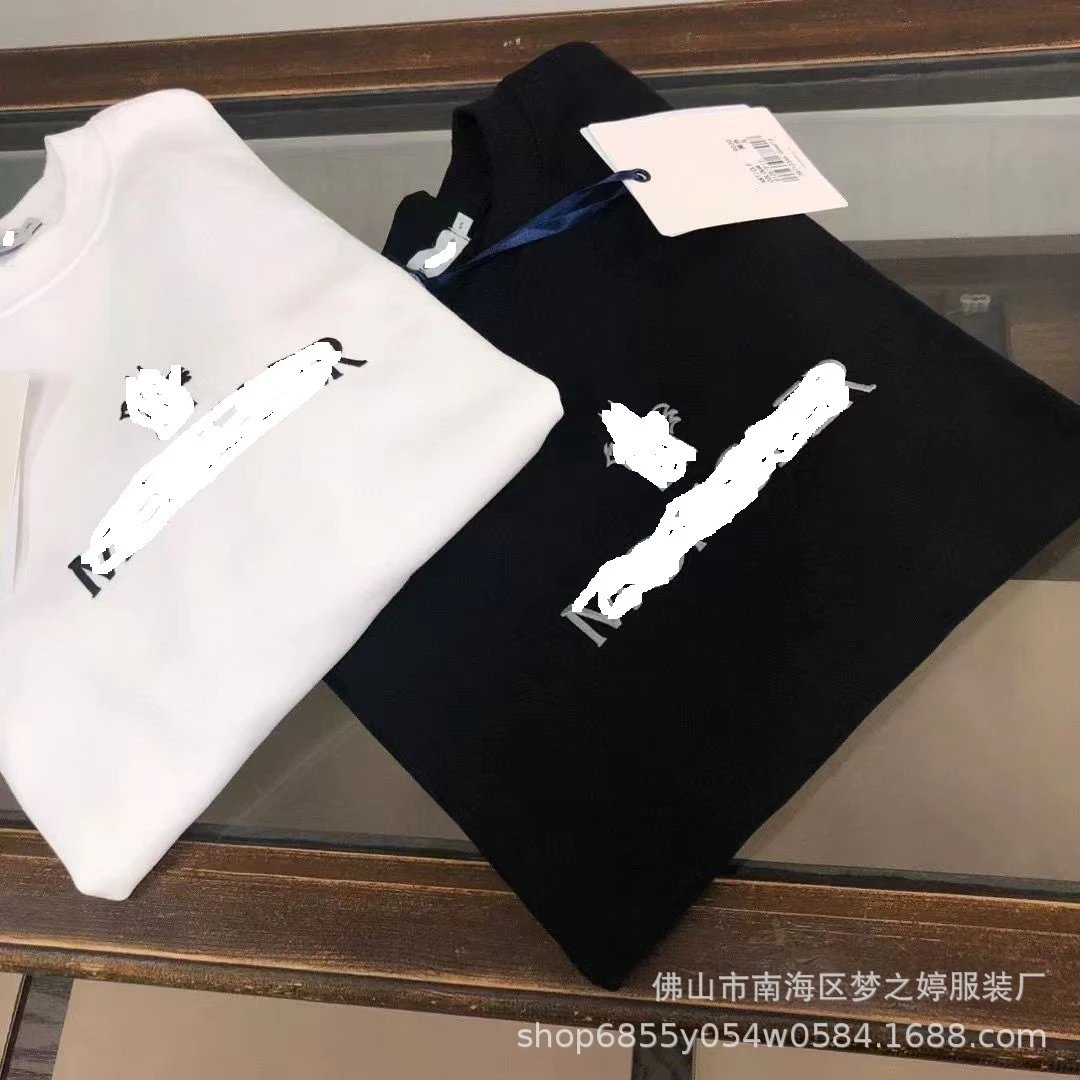 秋冬季蒙家新款圆领长袖卫衣字母男女同款休闲百搭