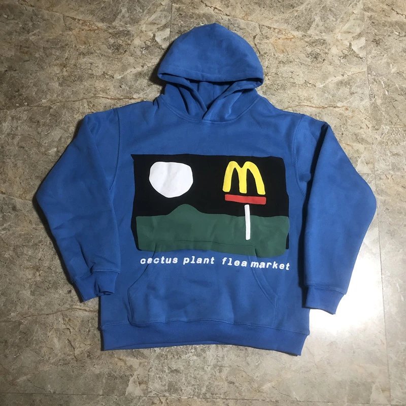 Cactus Plant Flea Market x McDonald's CPFM联名麦当劳发泡帽衫