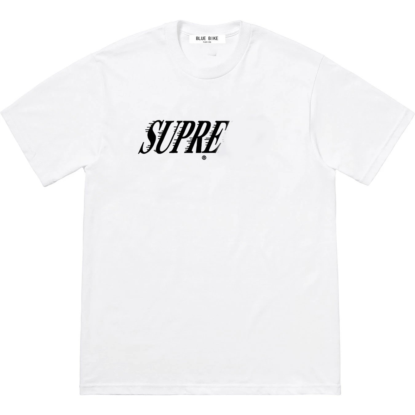 22FW Slap Shot Tee 湖人斜体字体Logo印花短袖T恤男女款情侣款潮