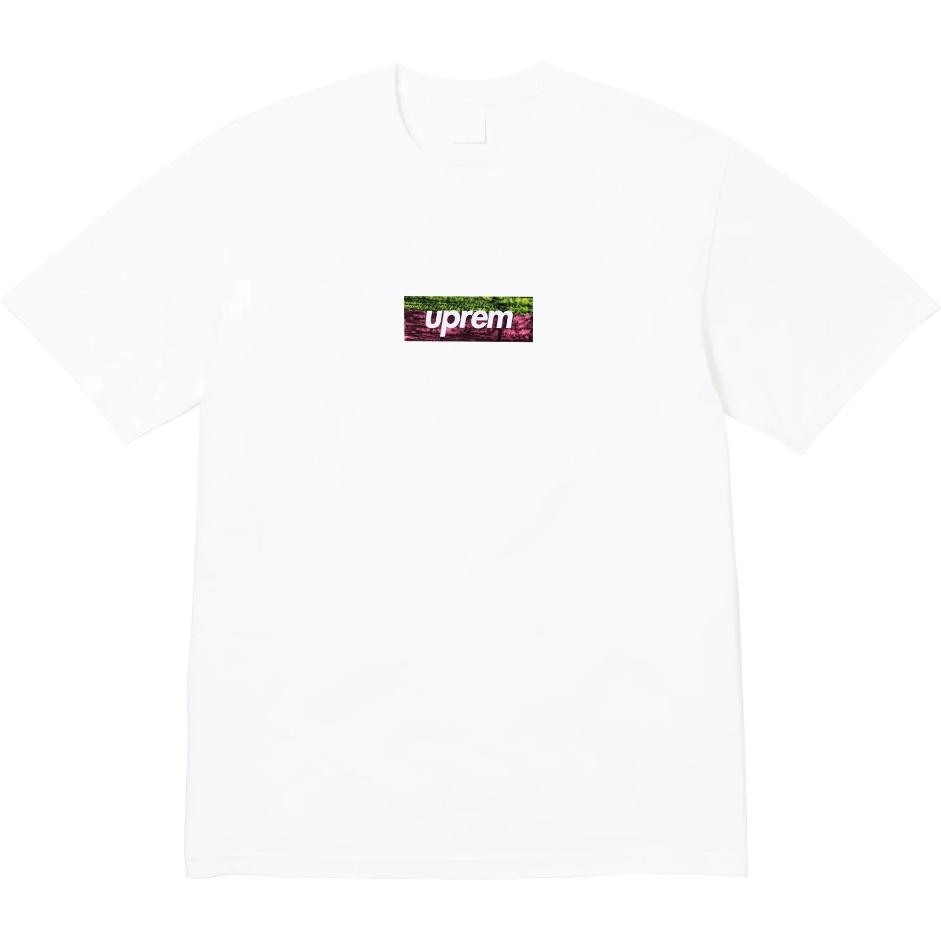 SS25 LA Relief Box Logo Tee洛杉矶山火救援慈善短袖T恤男女同款