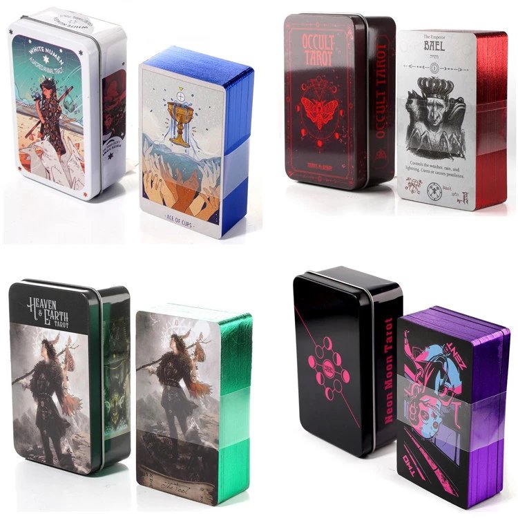 OCCULT 塔罗牌 烫金高档铁盒扑克牌产品 noow noen