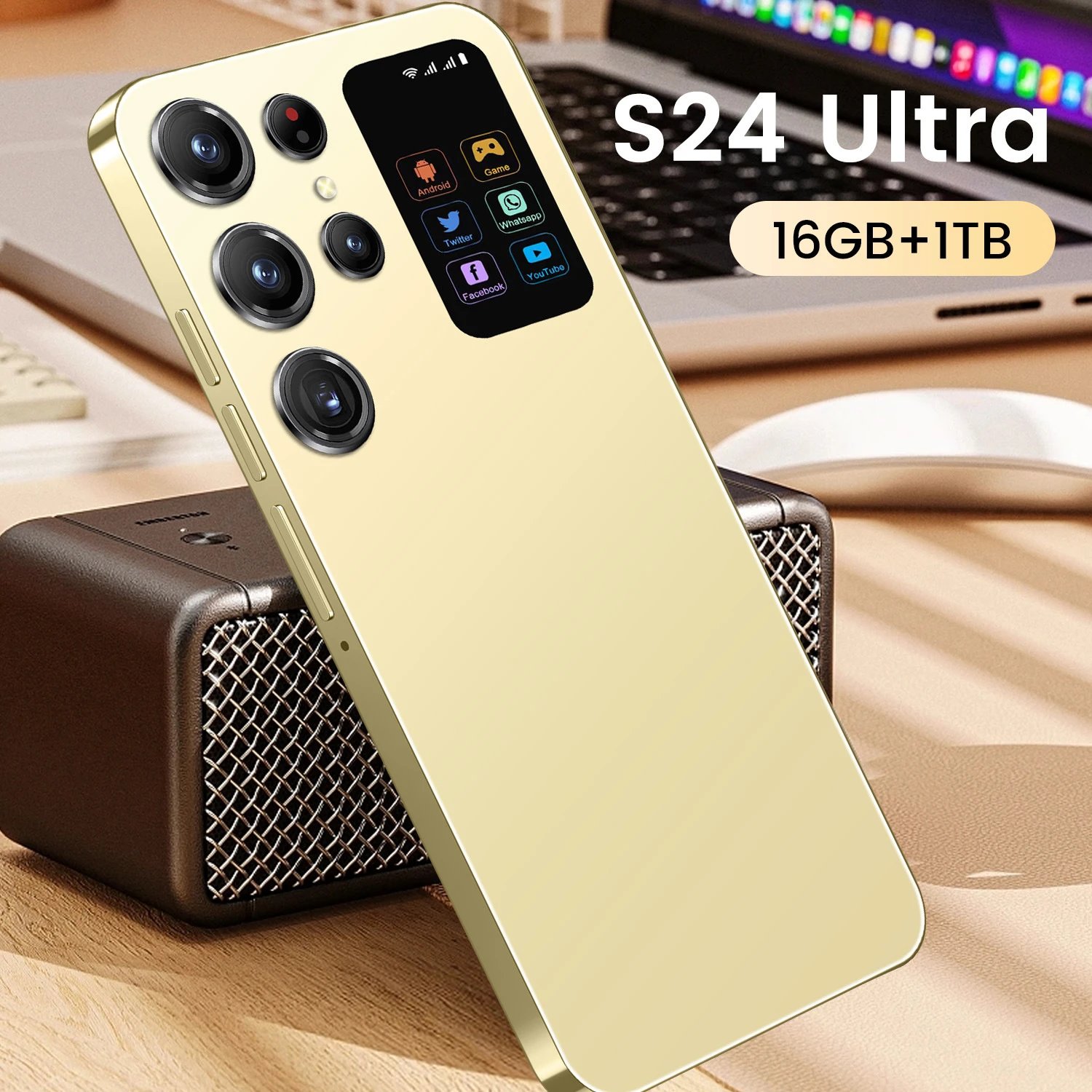 手机 新款S24 Ultra16+1TB可安卓智能手机