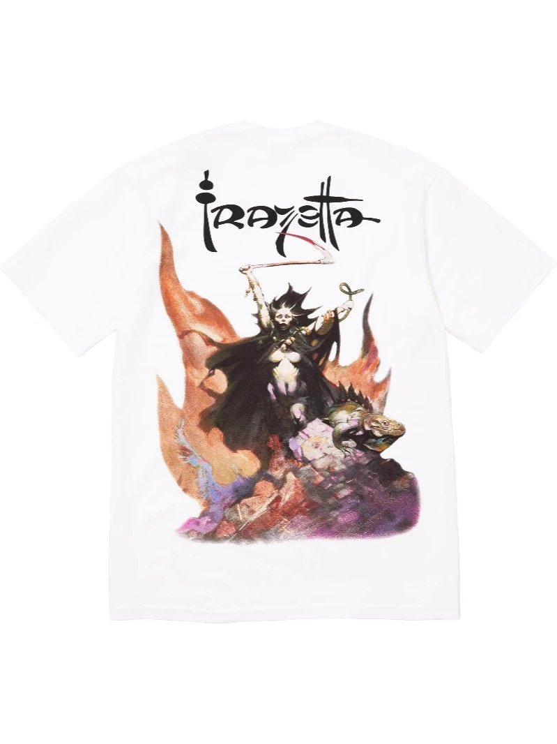 24FW Frank Woman With Scvthe Tee 弗兰克短袖T恤男女款打底衫