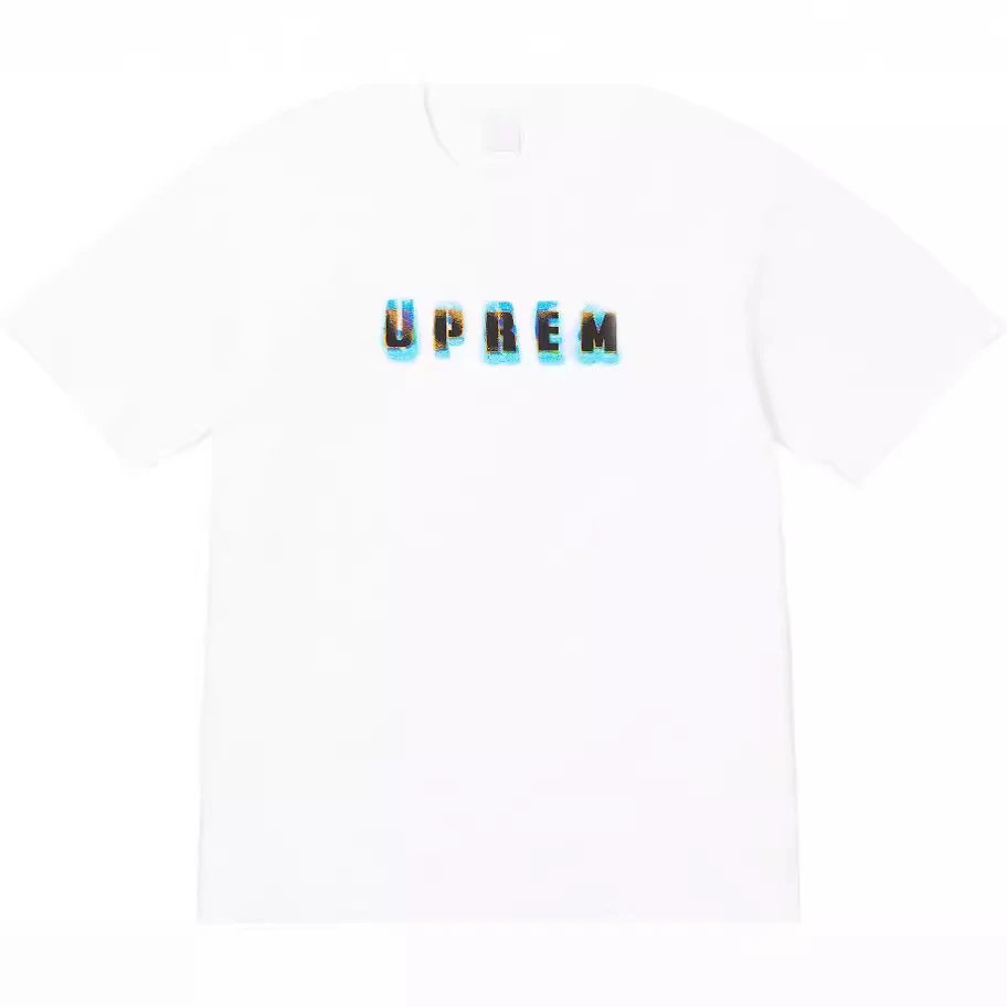 23FW Stencil Tee 幻影撞色磨具字母卡通Logo短袖T恤打底衫男女款