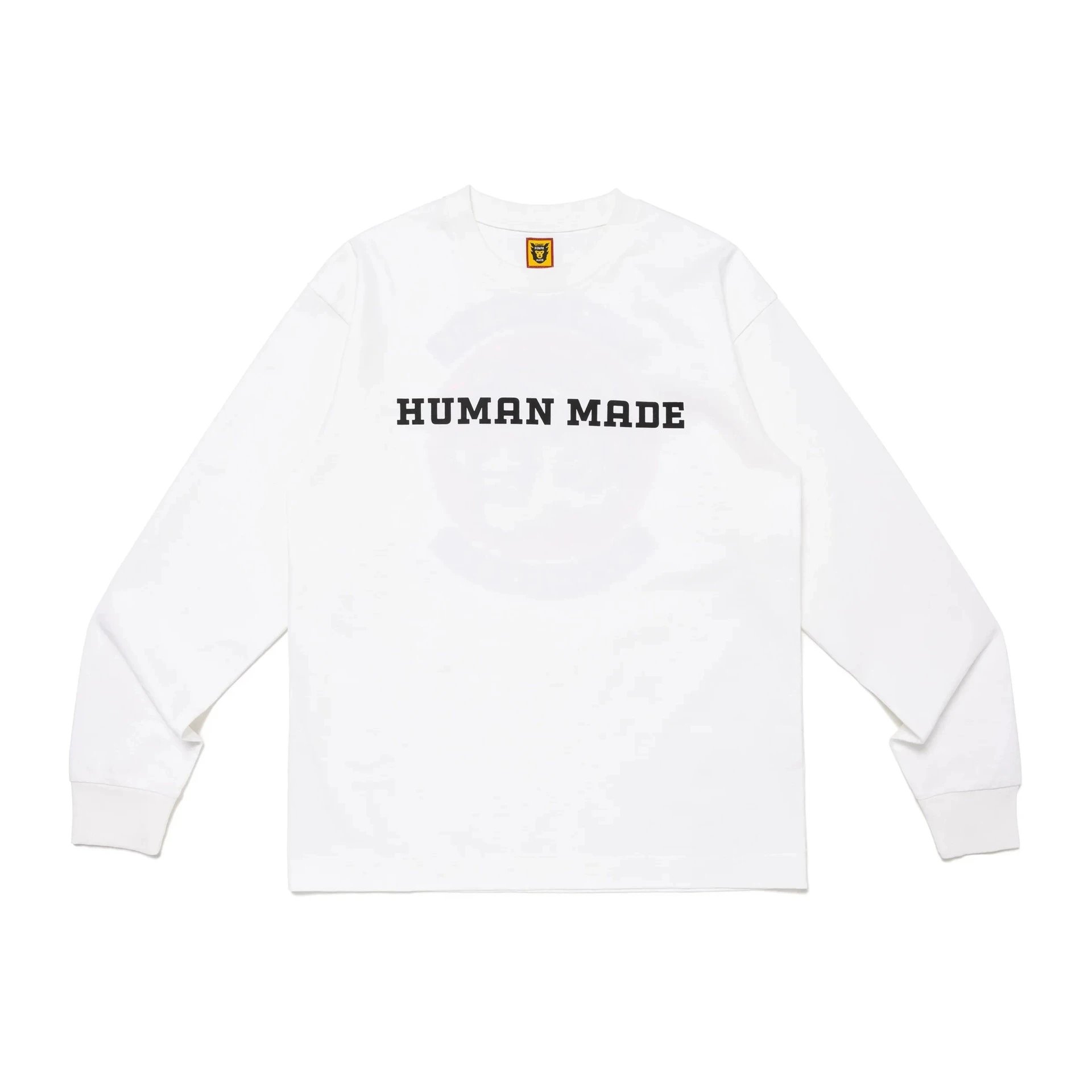 夏季潮牌Human made老虎头图案长袖T恤宽松男女款情侣款