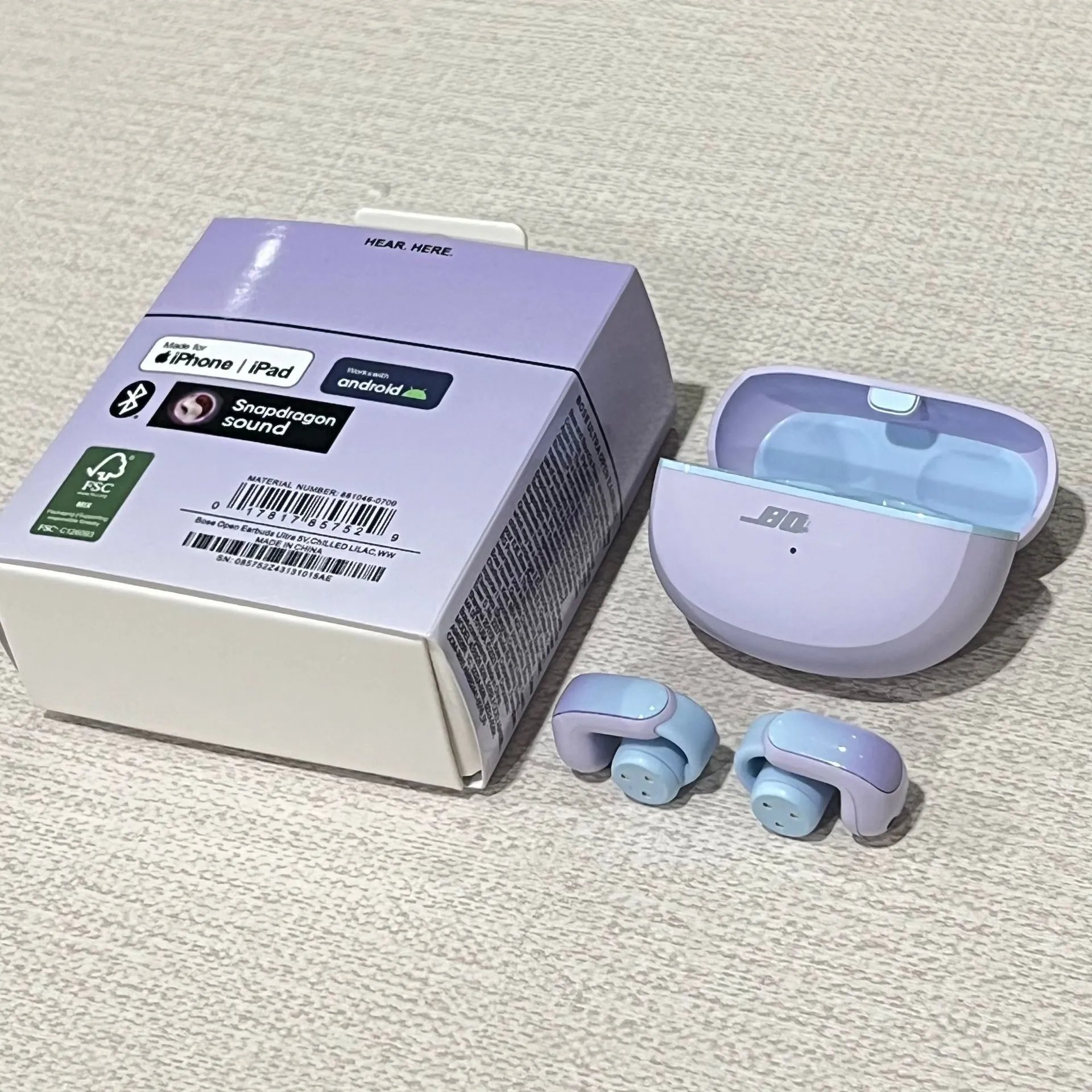 新款Ultra开放式耳机无线蓝牙耳机V12耳夹空间音频不入耳机