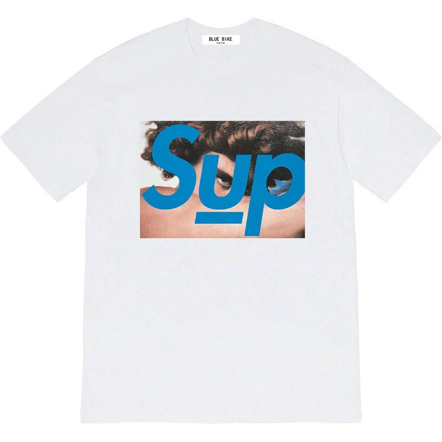 23SS UNDERCOVER FACE TEE 联名头像大字母短袖T恤圆领半袖男女款