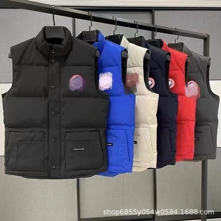 鹅家棉服马甲男款秋冬季新款马夹无袖坎肩加厚保暖外套
