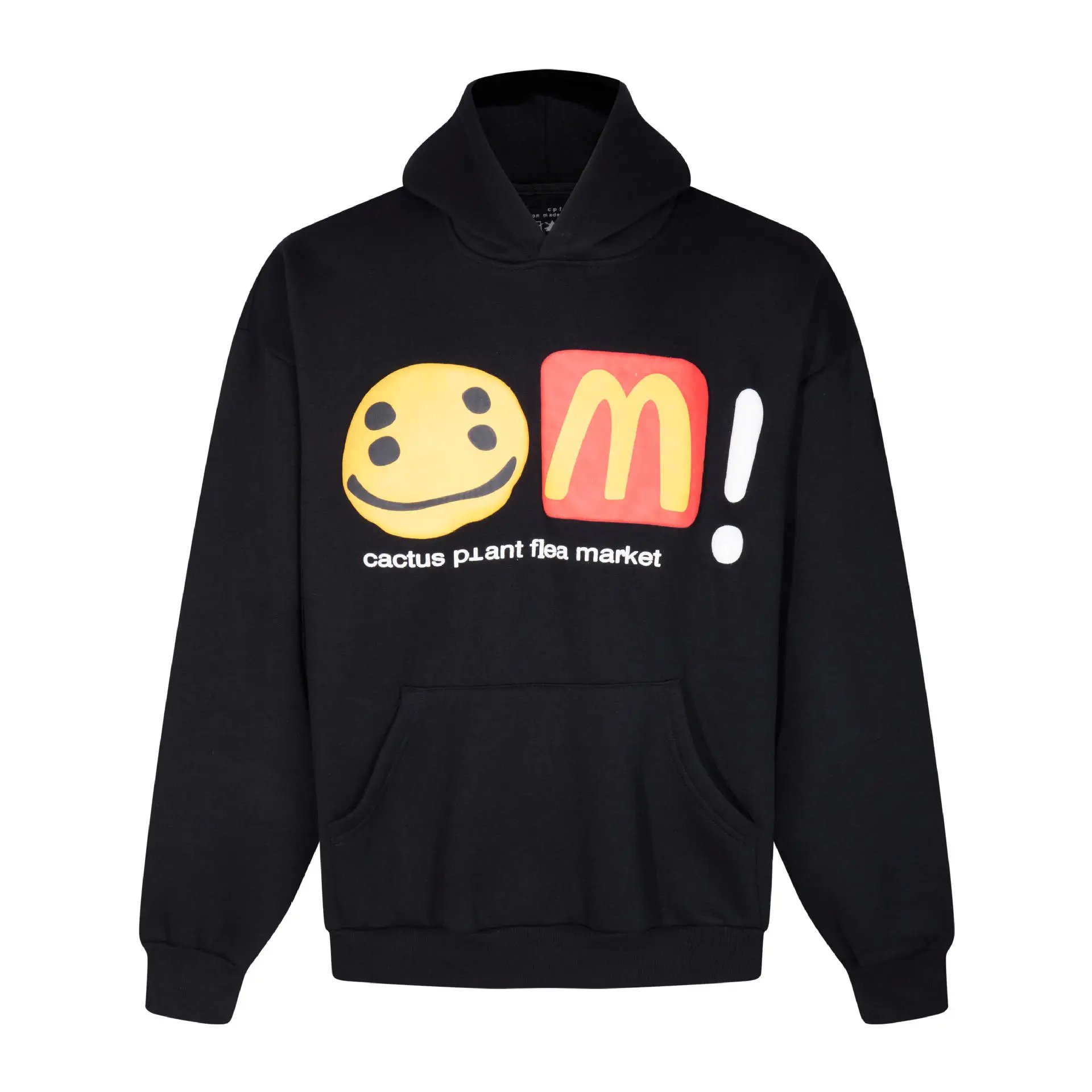 CPFMxMcDonald麦当劳周边联名发泡印花连帽卫衣男女款情侣潮