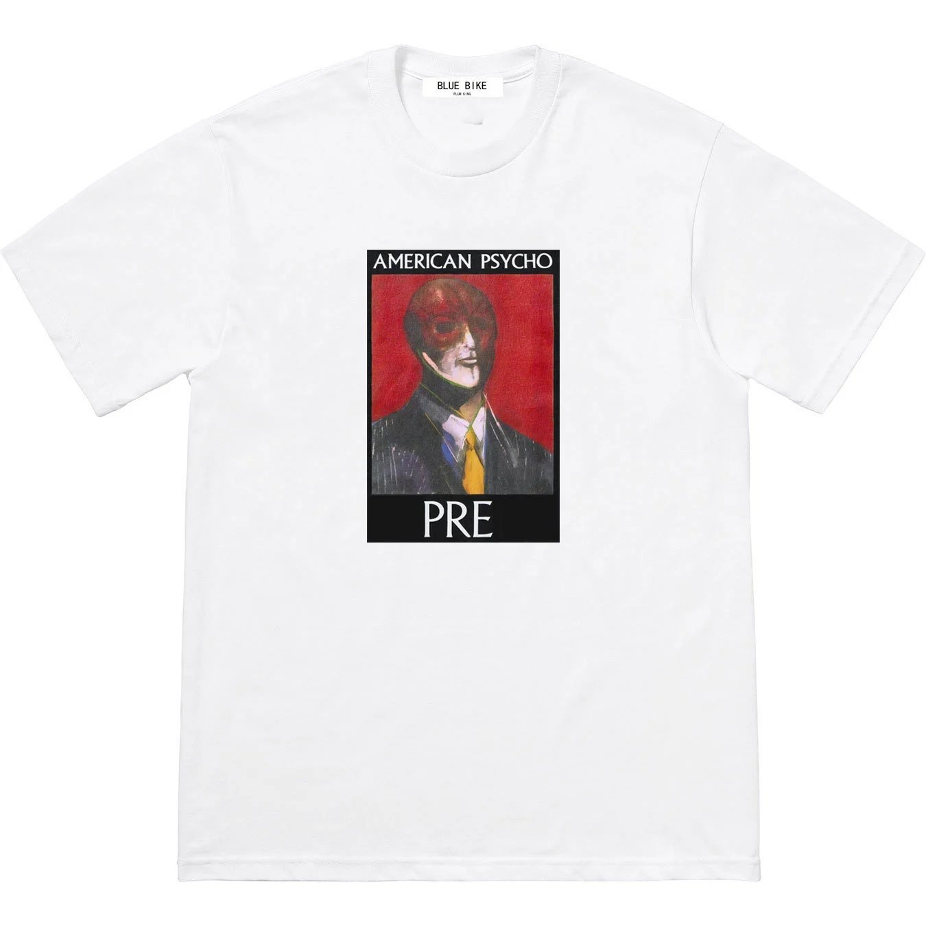 23 AMERICAN PSYCHO TEE 创意人物印花短袖T恤男女款情侣款ins