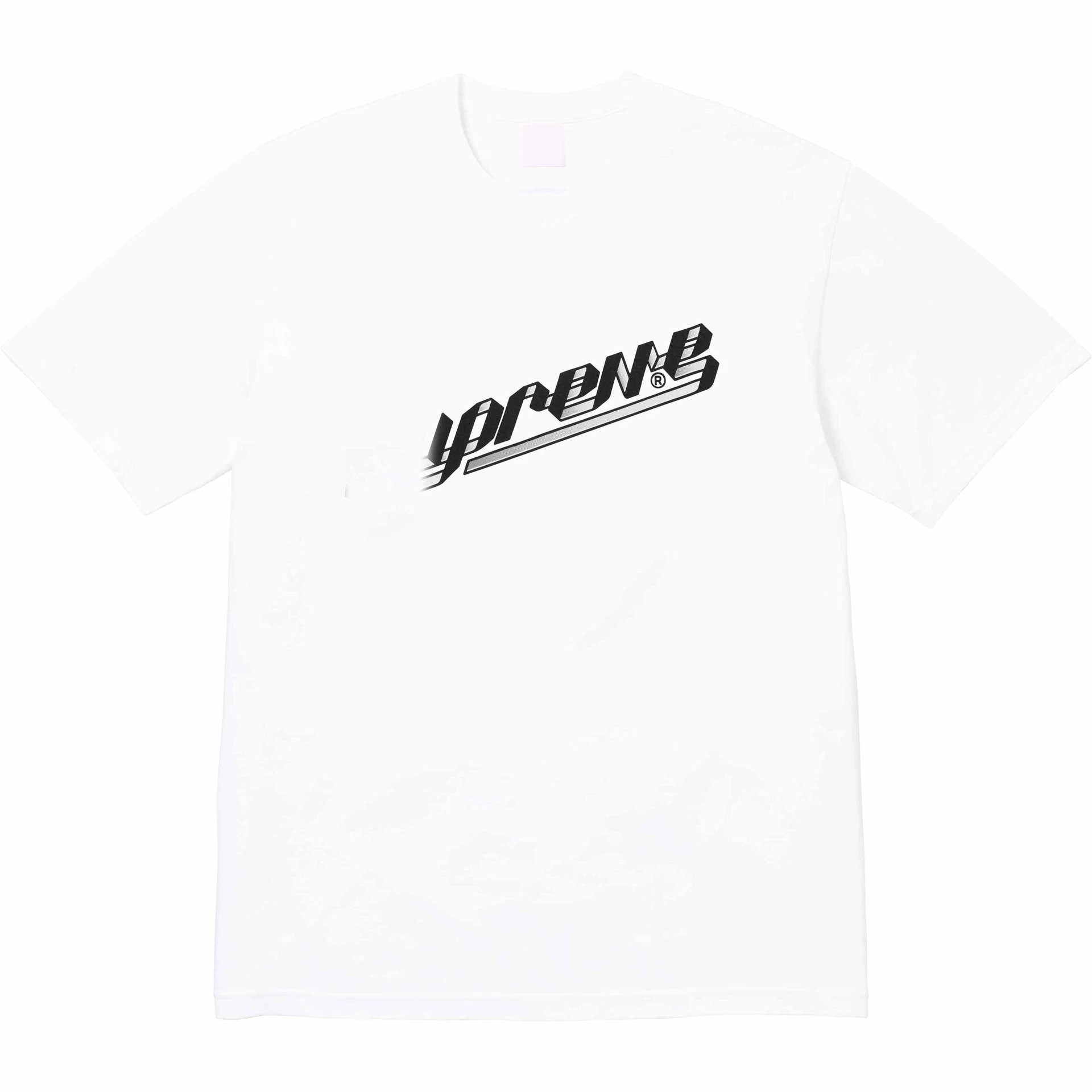 FW23 BANNER TEE 横幅字母立体印花圆领T恤短袖男女款打底衫