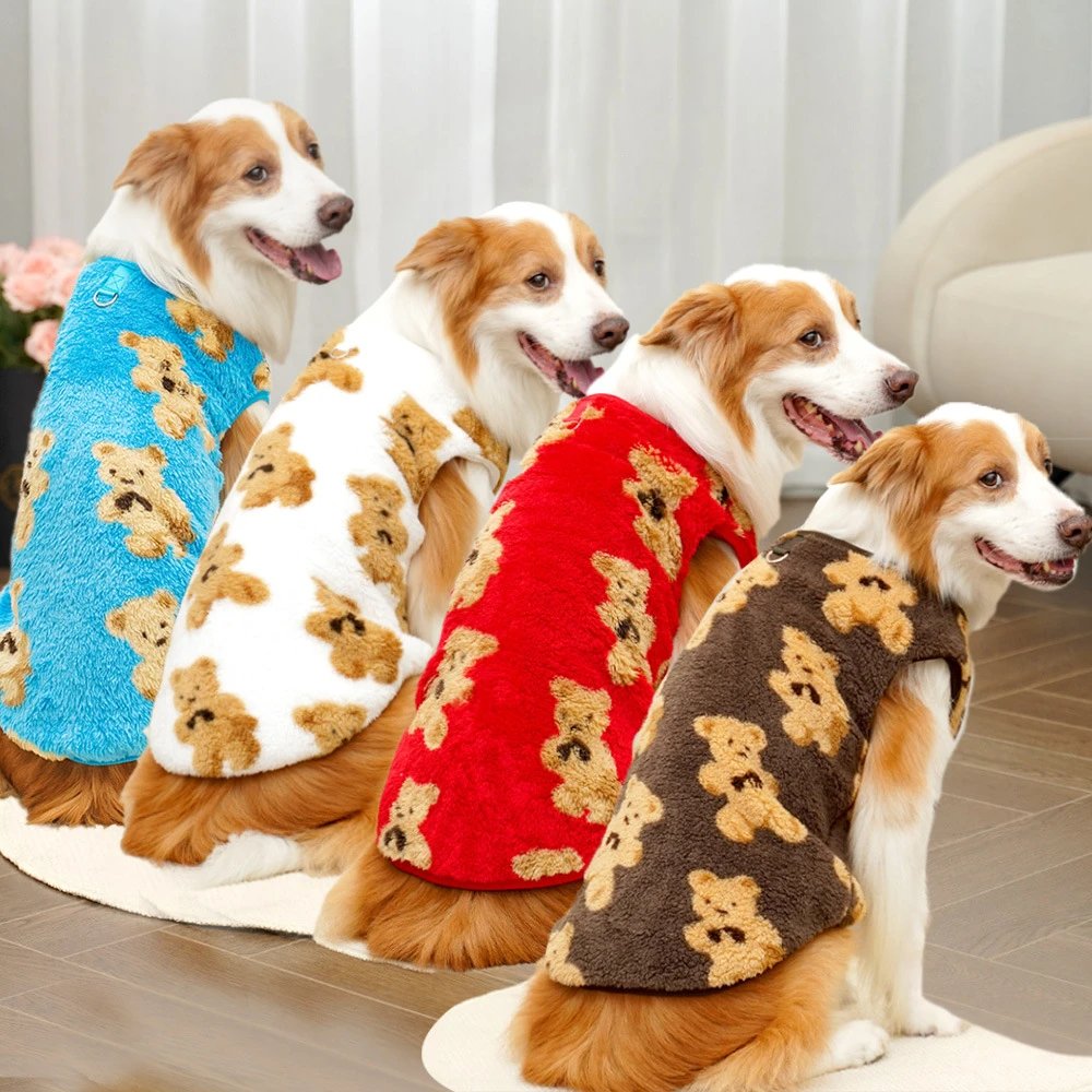 秋冬新款猫服饰大狗狗金毛宠物衣服猫咪狗衣服用品