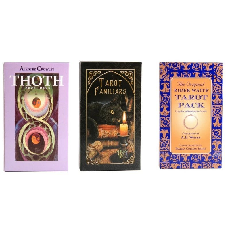 Rider waite tarot 桌游纸牌 Tarot Cards White light oracle