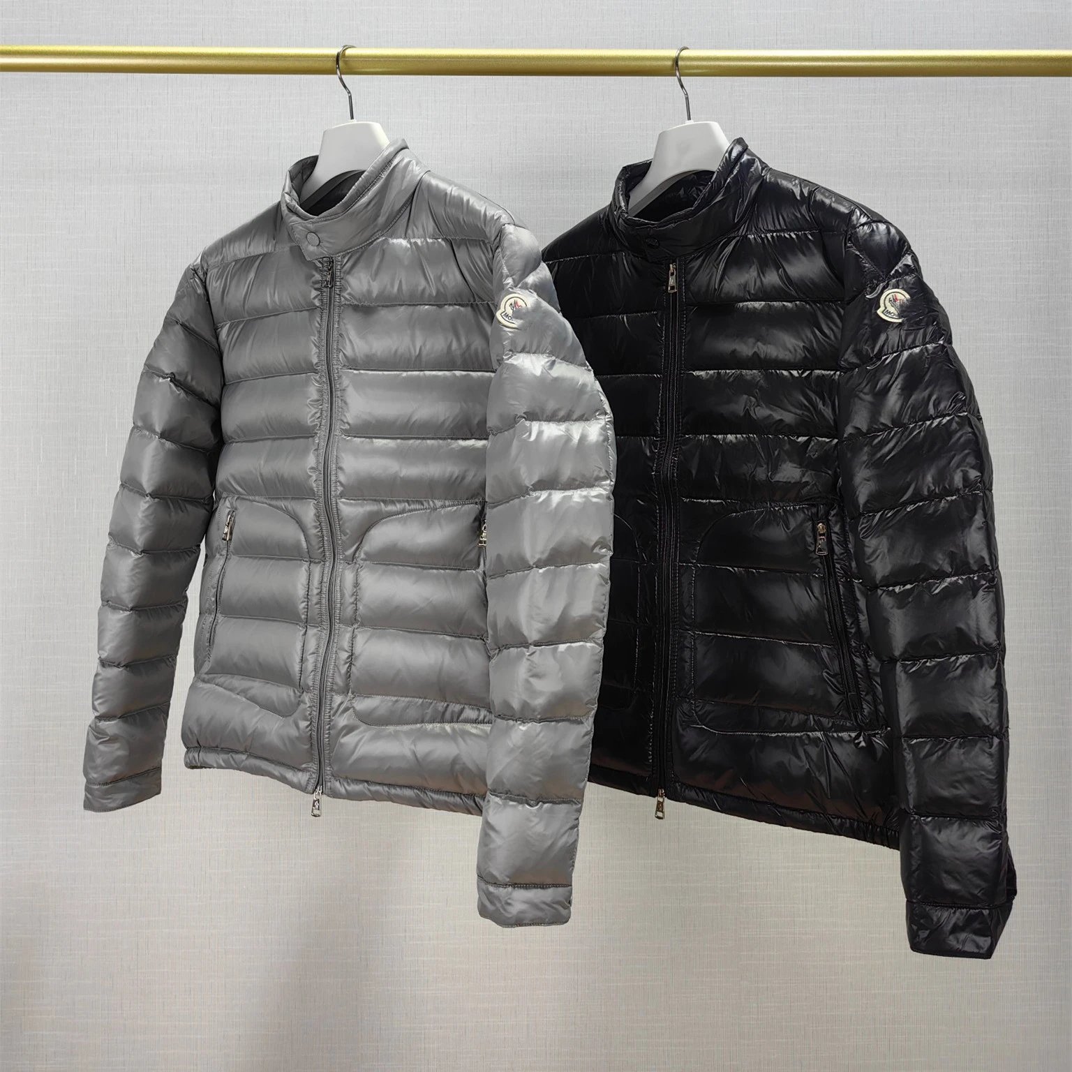 2025秋冬新款蒙家轻薄短款男士90鸭绒羽绒服夹克外套